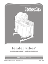Kolcraft TENDER VIBES Manual de usuario