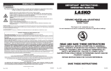 Lasko 754200 Manual de usuario