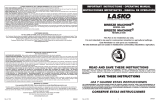 Lasko Breeze Machine 505 Manual de usuario