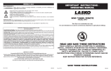 Lasko Universal Remote 3440 Manual de usuario
