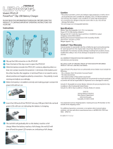 Lenmar Lenmar PowerPort Clip USB Battery Charger PPUCLIP Manual de usuario