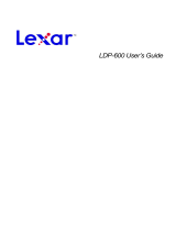 Lexar Media LDP-600 Manual de usuario