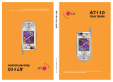 LG A A7110 AT&T Manual de usuario