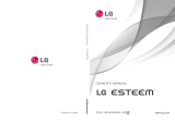 LG Esteem Esteem Manual de usuario