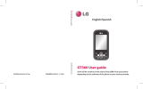 LG GT360 Manual de usuario