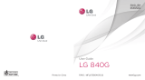 LG Electronics 840G Manual de usuario