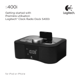Logitech Clock Radio Dock S400i Manual de usuario