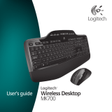 Logitech Wireless Desktop MK700 Manual de usuario