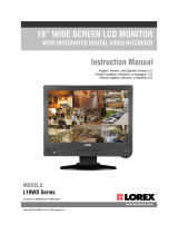 Lorex Technology L19WD Series Manual de usuario
