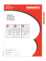 Magnavox 52MF437S - 52" Digital Lcd Hdtv Manual de usuario
