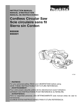 Makita XSS03Z Manual de usuario