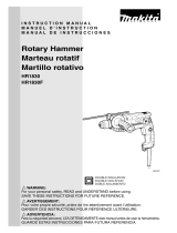 Makita HR1830 Manual de usuario