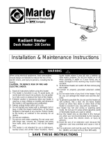 Marley Engineered Products Radiant Heater Manual de usuario