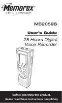 Memorex MB2059B Manual de usuario