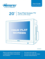 Memorex Flat Screen Tv Manual de usuario