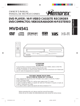 Memorex MVD4541 Manual de usuario
