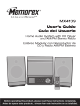 Memorex MX4139 Manual de usuario