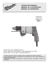 Milwaukee Heavy-Duty 3/8" Hammer-Drills Manual de usuario
