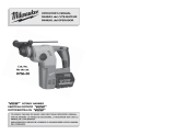 Milwaukee Tools Power Hammer 0756-20 Manual de usuario