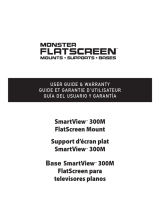 Monster FlatScreen Mount SmartViewTM 300M Manual de usuario