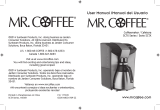 Mr. Coffee SCTX Serie Manual de usuario