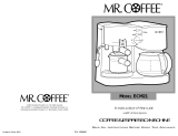 Mr Coffee ECM21 Manual de usuario