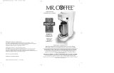 Mr. Coffee SSP25 Manual de usuario