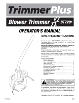 MTD TrimmerPlus BT720r Manual de usuario