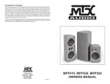 MTX Audio MPP520 Manual de usuario