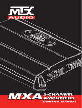 MTX Audio Thunder AXE MXA3002 Manual de usuario