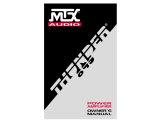 MTX Audio MTX THUNDER895 Manual de usuario