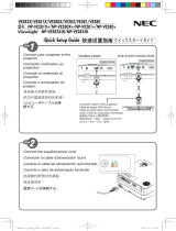 NEC NP-VE281X Manual de usuario