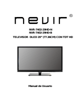 Nevir NVR-7402-29HD-B Manual de usuario