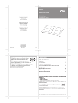 Nintendo RVLRRFNE - Wii Fit Balance Board El manual del propietario