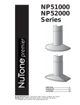 NuTone Premier NP52000 Series Manual de usuario