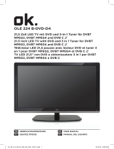 OK OLE 224 B-DVD-D4 El manual del propietario
