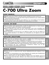 Olympus Camedia C-700 Ultra Zoom Manual de usuario