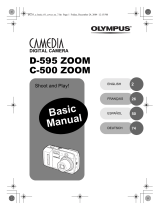 Olympus Camedia C-500 Zoom Manual de usuario