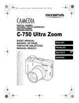 Olympus Camedia C-750 Ultra Zoom Manual de usuario