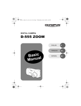 Olympus D-555 Manual de usuario