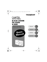 Olympus Camedia X-600 Manual de usuario