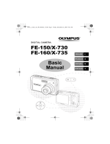 Olympus FE-150/X-735 Manual de usuario