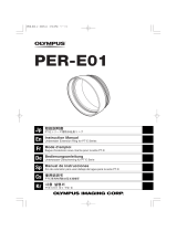 Olympus Underwater Extension Ring: PER-E01 Manual de usuario