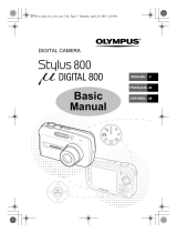 Olympus Stylus 800 Manual de usuario