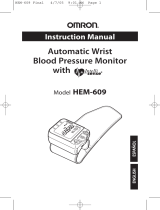 Omron Healthcare HEM-609 Manual de usuario