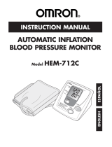 Omron Healthcare HEM-712C Manual de usuario