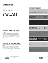 ONKYO CR-445 El manual del propietario