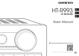 ONKYO (HT-R993) Manual de usuario