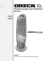 Oreck AIRT Series Manual de usuario