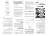 Oster 3186 Manual de usuario